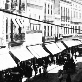 Fotografía de la avenida 16 de septiembre - Colección Carlos Villasana y Raúl Torres