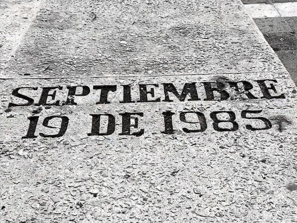 FOTO DEL 19 DE SEPTIEMBRE DE 1985