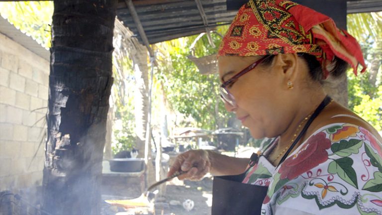 Cocinera Juanita Segovia